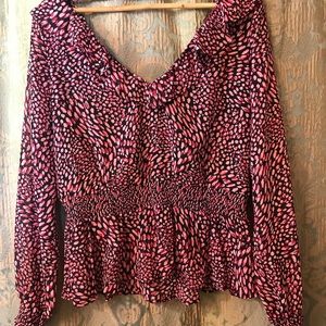 Great long sleeve flowy shirt  Bar III  size M